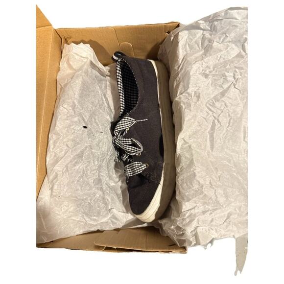 Women's Crest Vibe Gingham Black Sperry Top-Sider Memory Foam Sneaker Size 8.5 - Picture 11 of 11